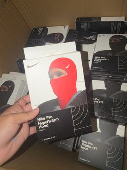 Red ski masks