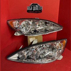 Toyota Camry 2002. 2004 headlights.
