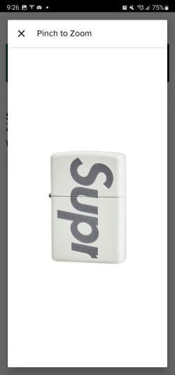 Supreme glow in the dark zippo