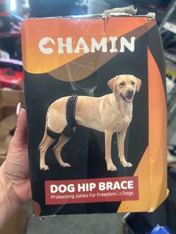New Chamin Dog Hip Brace Size Sm helps ACL damage, strains, sprains, tendonitis