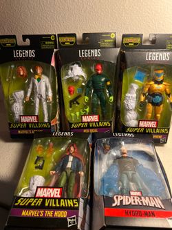 Marvel Legends Lot | Arcade, Red Skull, AIM Scientist Supreme, The Hood & Hydro-Man | NIB