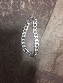Silver Steel Bracelet