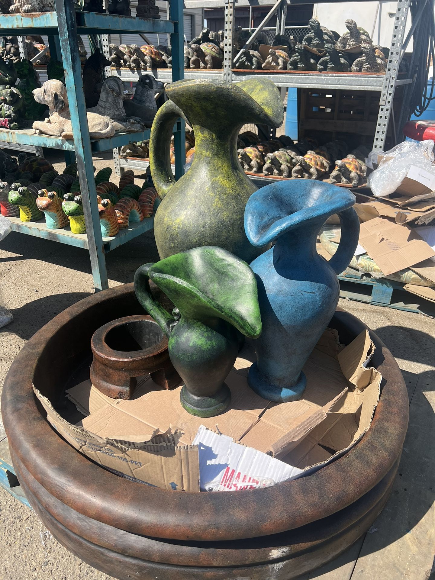 Concrete Water Fountain