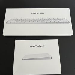 Bluetooth Apple Magic Keyboard & Track Pad