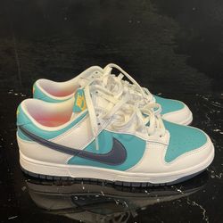 Nike Dunk Low Retro Dusty Cactus Thunder Blue HF4850-345 Men's Size 10