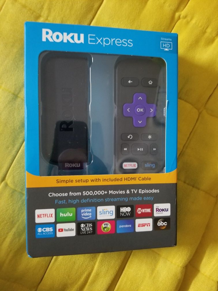 Sealed pack roku express