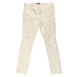 Express Women's Pants 14 White  Denim Perfect Stretch  Skinny jeans