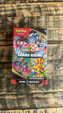 Pokemon Mega Evolution Chaos Rising Booster Bundle