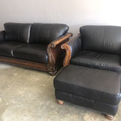 💎 Preston Hill Ltd. Sofa, Chair & Ottoman – Luxury Designer Set (Excellent Condition!) 💎