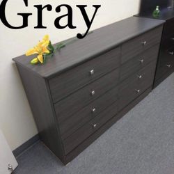 Dresser 8 Drawers Compress Wood 🪵
