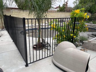Fence panels, posts, brackets
