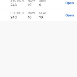 Seattle Mariners Tickets Doubleheader10/4 3:10pm 