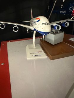 British air ways a380 model Diecast plane