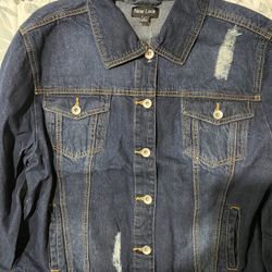 Jeans Jacket Size Large
