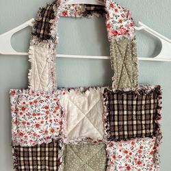 Rag Quilt Bag