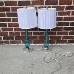 SET OF 2  LAMPS $20