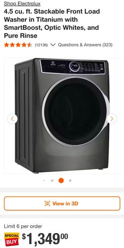 Stackable Front Load Washer