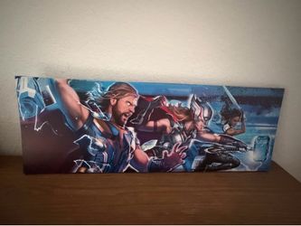 Marvel Thor: Love and Thunder Wall Art – Like New (36” x 13”)