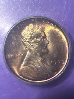 1909 1cent Vdb Penny Ms66 RB