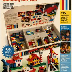 Vintage Box of Legos