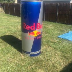 Giant 5-Foot Red Bull Display Can