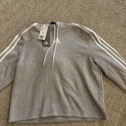 Adidas Cropped Sweatshirt (Size M)