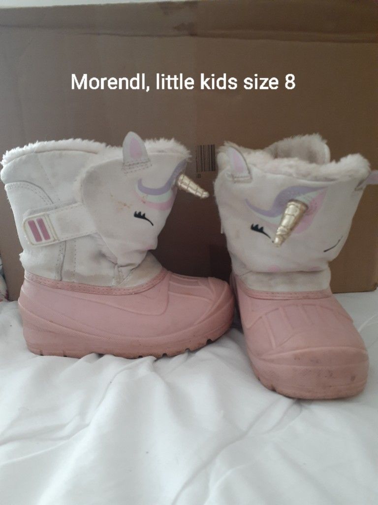 Unicorn Toddler Snow Boots