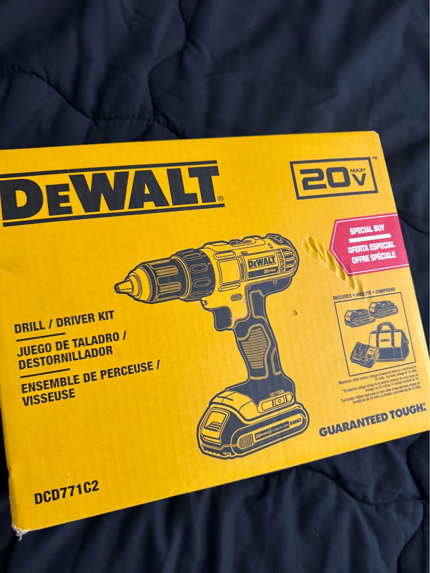 DEWALT drill/driver kit