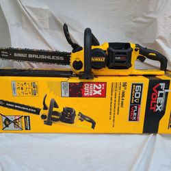 Dewalt 60VMAX 16in Chainsaw Brushless. Tool Only