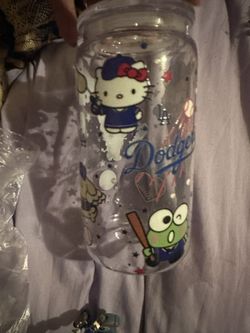 Custom Made Dodgers Hellokitty 
