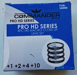 Commander pro HD series 58mm