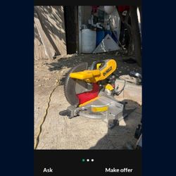 DeWalt 12" Miter Saw 