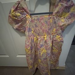 Pokeman Dress For Girls