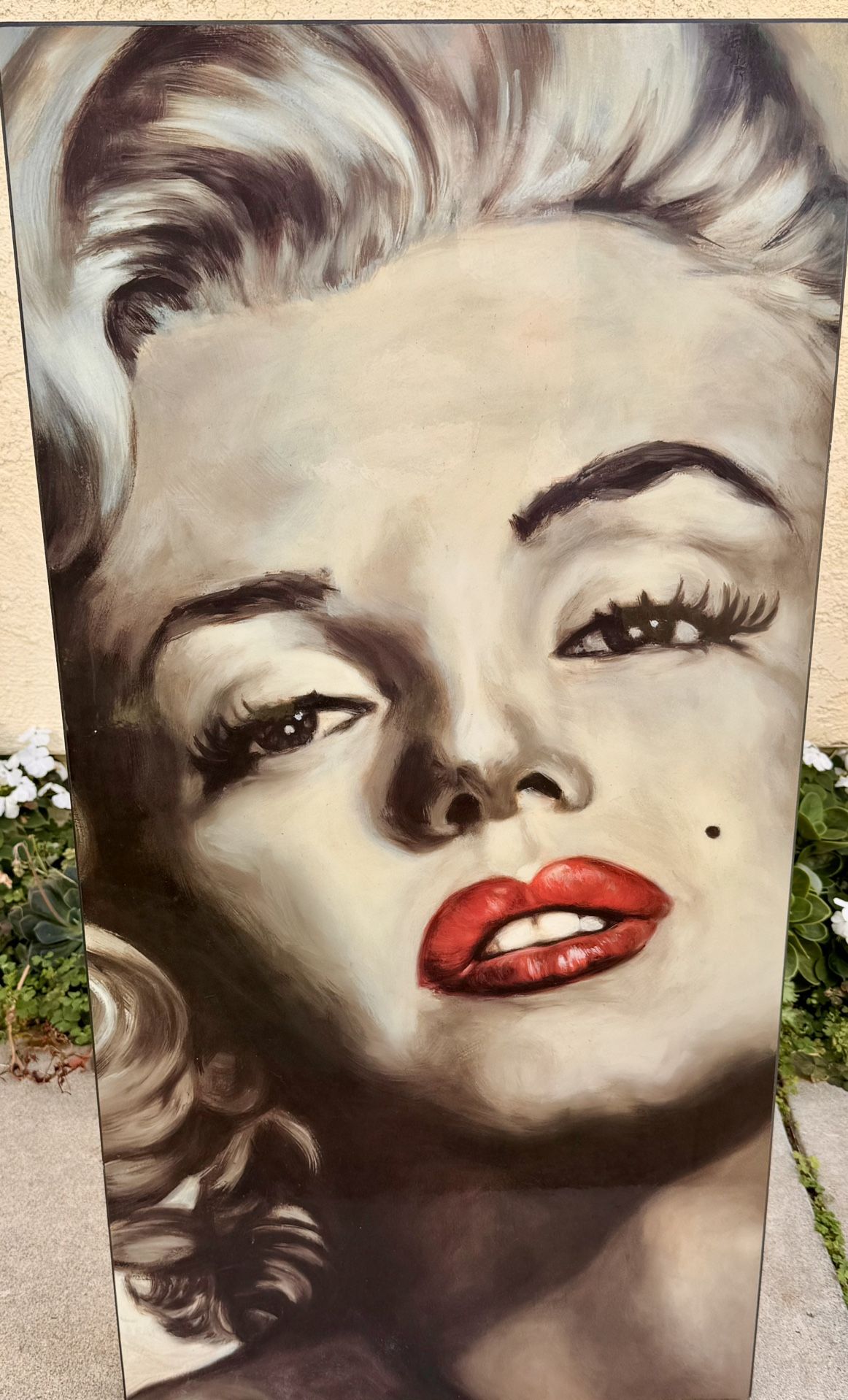 Marilyn Monroe Art Print 39,5 X 19.5 X 1.5 A True Beauty