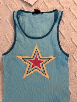 Blue Tank Top Forever21 Extra Small