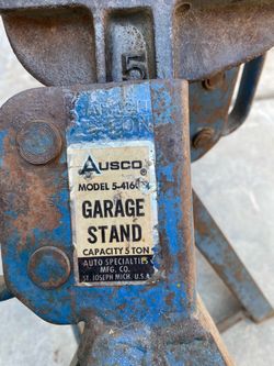Ausco 5-Ton Garage Jack Stand