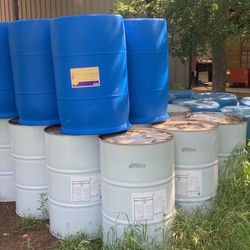 55 Gallon Plastic Drum Closed Top