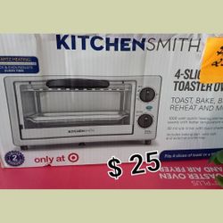 Brand New Kitchen Smith  Toaster Oven 