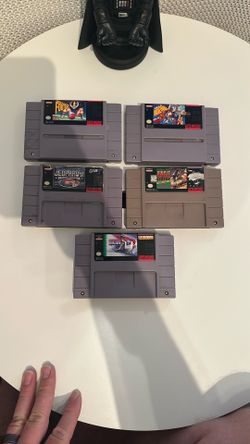 Super Nintendo Games - Carts Only - Tested & Working
