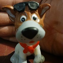 1988 Vintage Disney Oliver & Company All Dogs Go To Heaven Rubber Figure