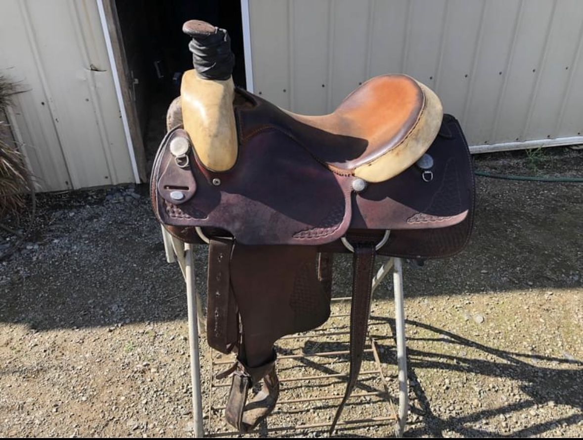 Roping Saddle