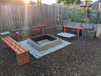 Fire pit ring 43" x 43"