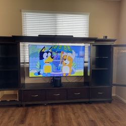 TV Stand 47” Height 65” Width TV Console 
