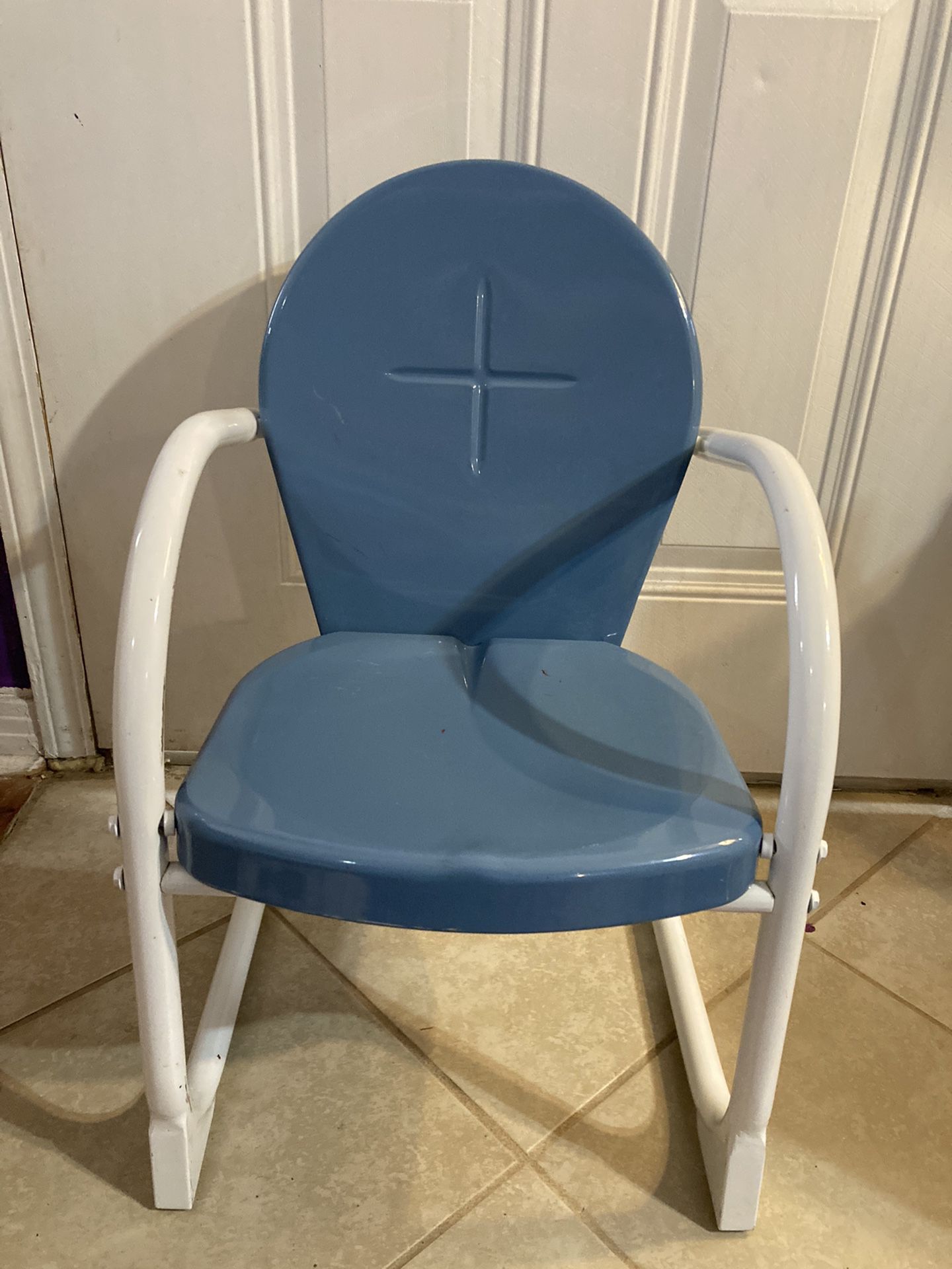 Small Metal Childrens Chair