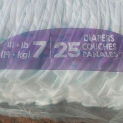 Diapers Size 7