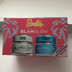 BARBIE GlamGlow Supermud + Thirstymud Masque Treatment Duo 1.7oz each  BARBIE GlamGlow Supermud + Thirstymud Masque Treatment Duo 1.7oz each     