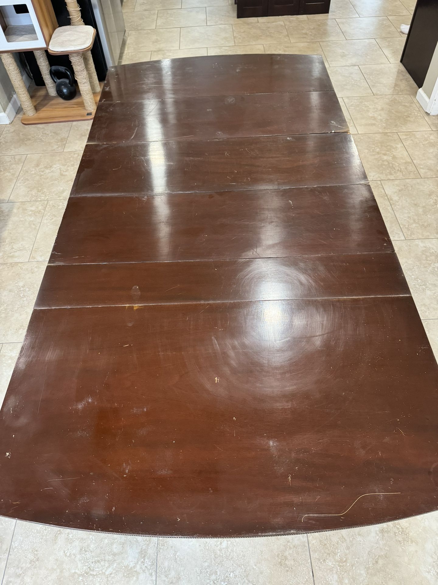 Antique Seng Drop Leaf Extension Table