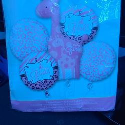 It's A Girl Balloon Bouquets