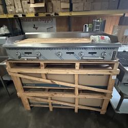 Brand New Commercial 60” Manual Griddle NG