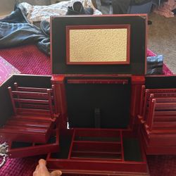 Jewelry Box Antique All Wood